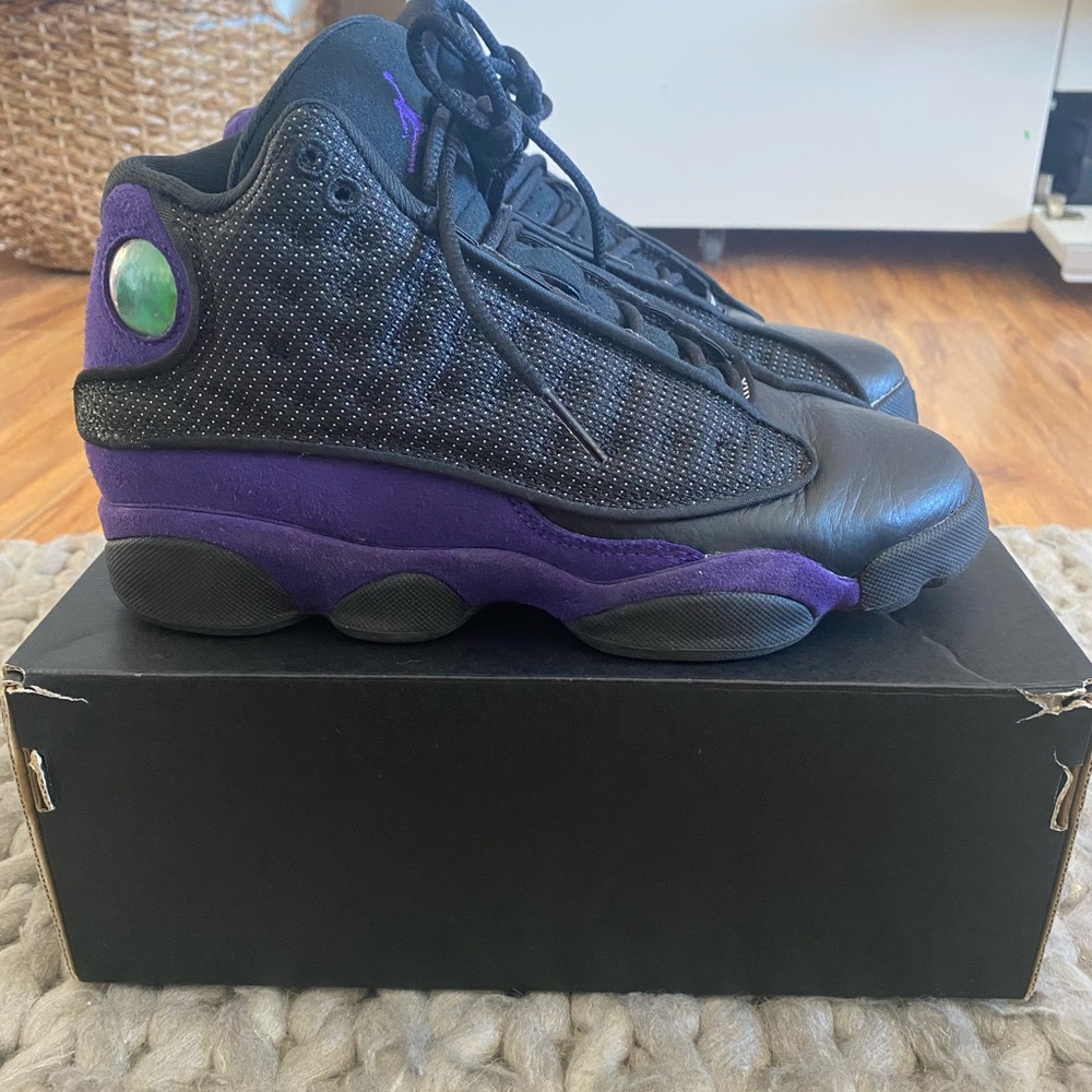 Air Jordan 13 Retro (GS) court purple - 5Y
